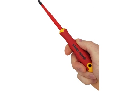 Диэлектрическая отвертка Felo PH 2х100, E-Slim Ergonic 41429390