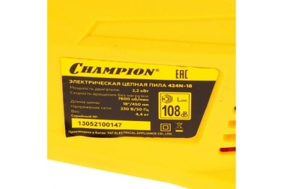 Электропила Champion 424N-18