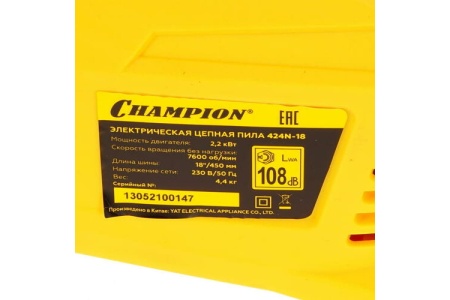 Электропила Champion 424N-18