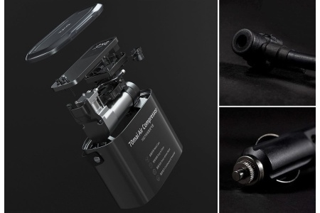 Пневматический насос-компрессор для подкачки шин и бытовых изделий 70mai Air Compressor Midrive Midrive TP01