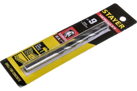 Сверло по бетону STAYER Hercules 9x120 мм 2915-120-09_z01