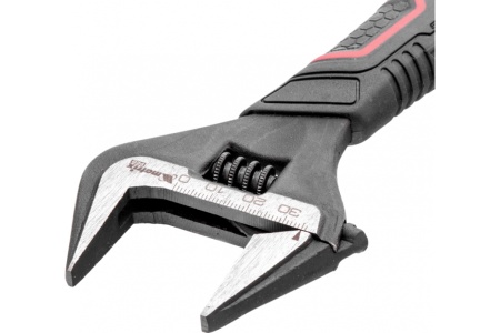 Разводной ключ MATRIX PRO тонкие губки фосфатированный 2-х компонентная рукоятка 250 мм 15578