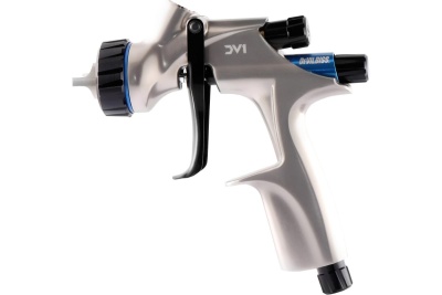 Краскораспылитель DeVILBISS DV1 GRAVITY GUN ONLY KIT, гибридная голова, 1.3 мм DV1-U-000-13-B+