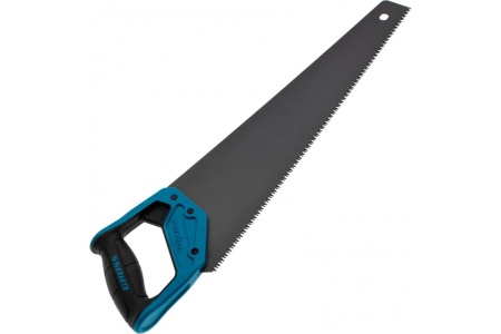 Ножовка по дереву GROSS PIRANHA, 500 мм, 7 TPI, 3D-зуб, тефл. покрытие, 2-х комп. рукоятка 24115