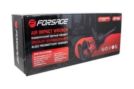 Ударный пневмогайковерт Forsage F-RP7465 Forsage 50503