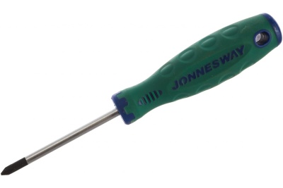 Отвертка стержневая крестовая Jonnesway D71P175 ANTI-SLIP GRIP, PH1x75 мм 49950