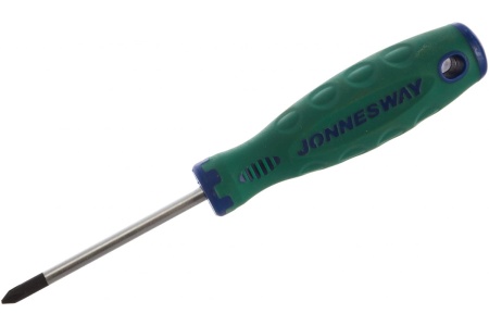 Отвертка стержневая крестовая Jonnesway D71P175 ANTI-SLIP GRIP, PH1x75 мм 49950
