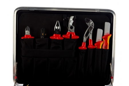 Набор инструментов 1000 V в чемодане KNIPEX KN-989914 Набор инструментов 1000 V в чемодане KNIPEX KN-989914