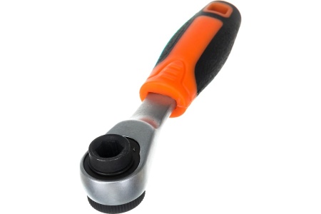 Трещотка-мини под биты AV Steel 1/4" 72-зубца 85мм AV-508605