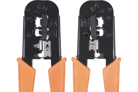 Обжимной инструмент Cabeus (HT-N568) для RJ-45 (8р8с), RJ-11/12 (6р6с, 6р4с, 6р2с) HT-568