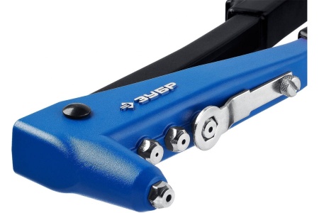 Усиленный литой заклёпочник ЗУБР Профессионал П-700 260 мм, 2.4 - 4.8 мм 31192_z01