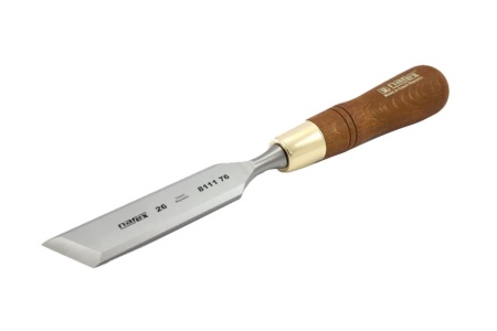 Косая левая стамеска с ручкой NAREX WOOD LINE PLUS 26 мм 811176