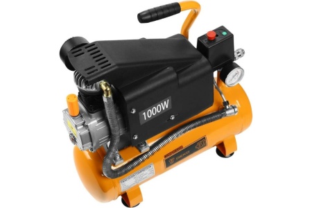 Компрессор DEKO воздушный поршневой масляный DKAC09, 9л ресивер 018-1110