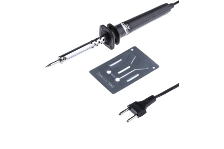 Электрический паяльник TDM ПЭ-40 с жалом типа "конус", в комплекте подставка, 40 Вт, "Гранит" SQ1025-0201