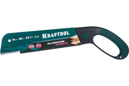Ножовка по дереву KRAFTOOL KATRAN FINE CUT CARPENTRY 14 TPI, 300мм 1-15181-30-14