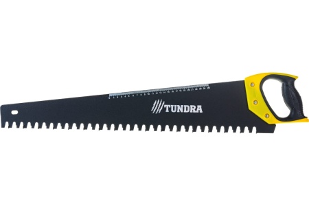 Ножовка по газобетону TUNDRA твердосплавные напайки, защитное покрытие, 700 мм 881819