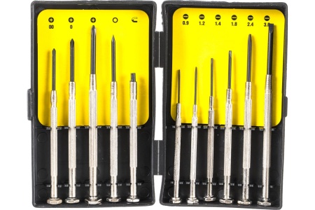 Часовые отвертки для особоточных работ Stayer 11 предметов 2560-H11_z02 Часовые отвертки для особоточных работ Stayer 11 предметов 2560-H11_z02