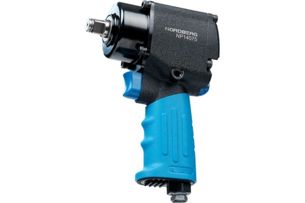 Ударный пневмогайковерт NORDBERG 1/2", 680 Нм, укороченный NP14075