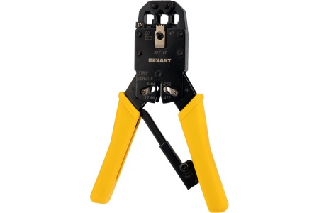 Кримпер REXANT HT-200R для обжима 10P10C, 8P8C, 6P6C, 4P4C 12-3442