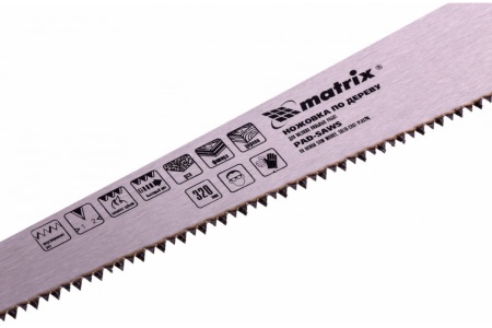 Ножовка по дереву для мелких пильных работ 350 мм MATRIX 23106