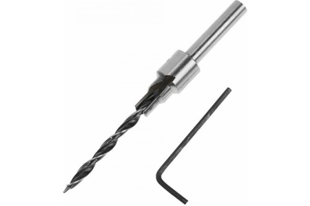 Сверло с зенкером для мебельных стяжек (5 мм) FIT 36432
