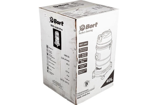 Пылесос для сухой и влажной уборки Bort BSS-1440-Pro 98297089