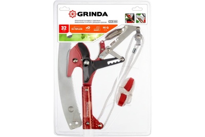 Штанговый сучкорез GRINDA HX-350 с храповым механизмом и пилой с режущим крюком 8-424431_z02