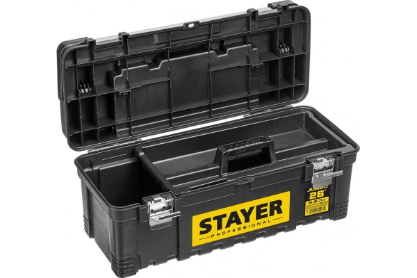 Ящик для инструмента STAYER JUMBO-26 пластиковый 38003-26_z01