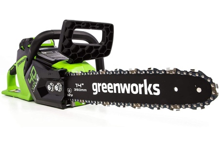 Аккумуляторная бесщеточная цепная пила Greenworks GD40CS15K4 40V с АКБ 4 А*ч и ЗУ 2005707UB