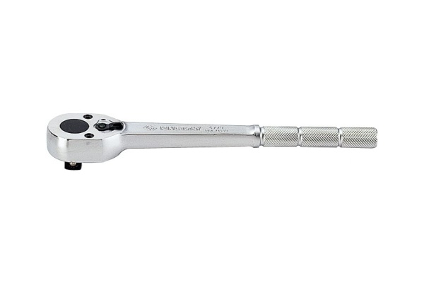 Флажковая удлиняемая трещотка 1/2", 250мм, 32 зубца KING TONY 4779-10BR
