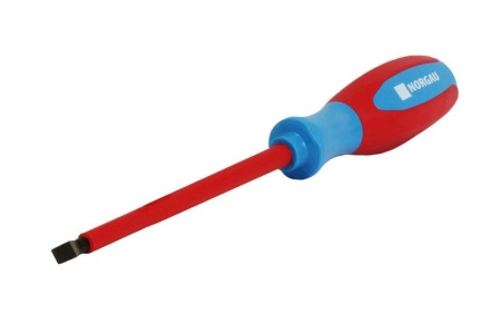 Шлицевая отвертка NORGAU VDE N170-10х200 067062100