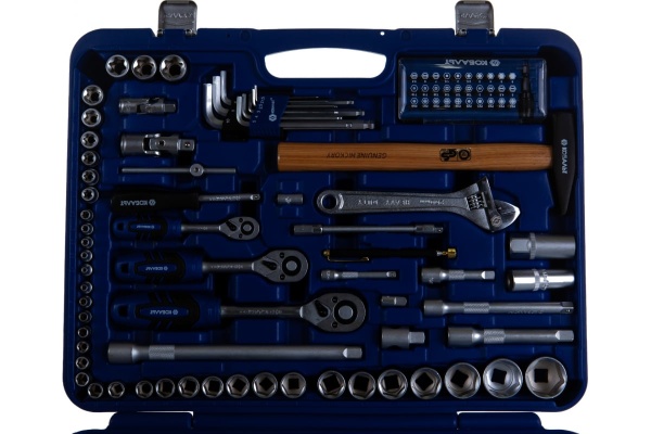 Набор универсального инструмента 1/4, 3/8 и 1/2, 130шт, кейс КОБАЛЬТ 010108-130