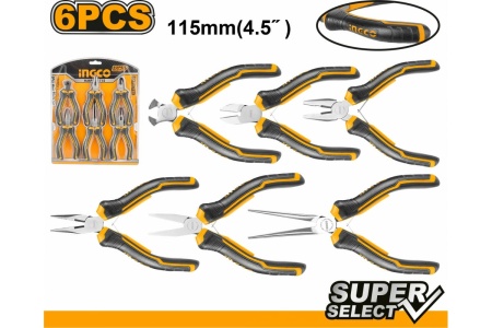 Набор плоскогубцев INGCO мини HMPS06115