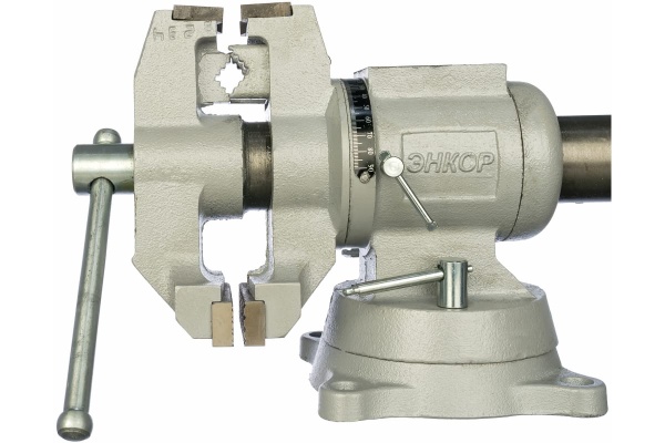 Поворотные слесарные тиски Энкор 100 мм 20088