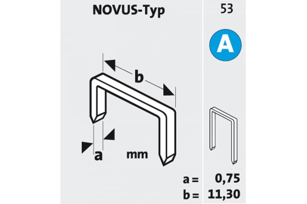 Механический степлер Novus J 01 A 030-0417