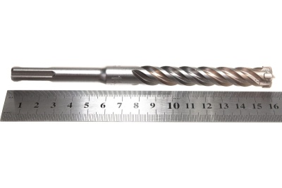 Бур Industrie Qualitat Zentro 4х4 (14х160 мм; SDS+) по бетону Kraftool 29310-160-14