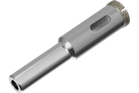 Сверло алмазное по керамограниту (14х67 мм; 3-гранный хвостовик) MATRIX 726143