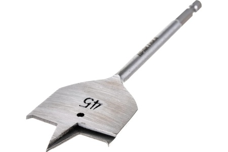 Сверло перовое по дереву (45х152 мм) ПРАКТИКА 774-061