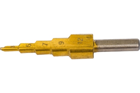 Набор сверл ступенчатых (4 шт; HSS 4241) Forsage F-38503 Набор сверл ступенчатых (4 шт; HSS 4241) Forsage F-38503