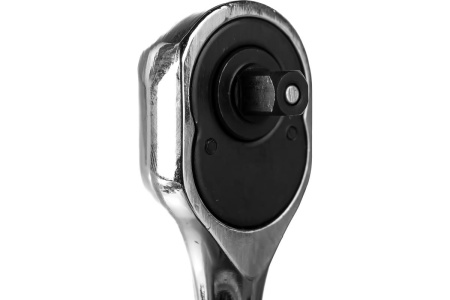 Трещотка FIT IT CrV механизм, пластиковая прорезинная ручка 1/4'' 62375