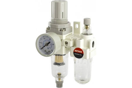Фильтр воздушный с редуктором и лубрикатором 1/4 Rotake SMC-21