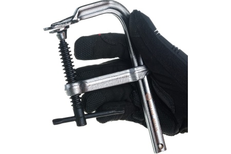 F-образная кованая струбцина 80х120мм КОБАЛЬТ 244-636