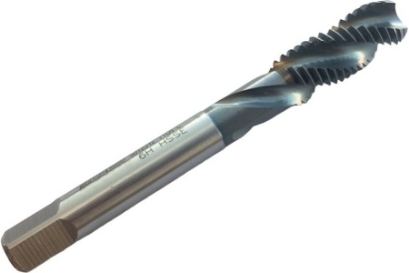 Метчик Partner M10x0.75 HSSE спиральная канавка 38, H6, TiAlN (серия TS01) 317103