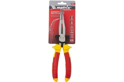 Изогнутые длинногубцы 200 мм MATRIX PROFESSIONAL Insulated 17474