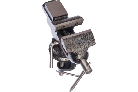 Поворотные тиски-мини с наковальней (для точных работ, 60 мм) Зубр МАСТЕР 32485