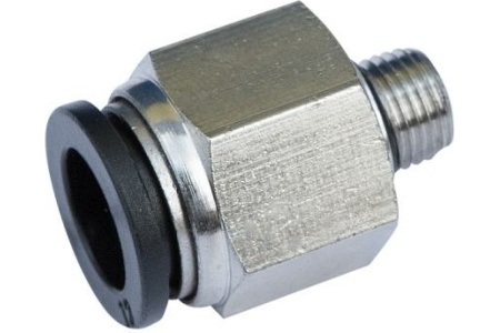 Фитинг прямой трубки ПВХ PC (10 шт; M10х1 - 10 мм) Дали-Авто DA-00559