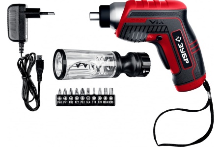 Аккумуляторная отвертка ЗУБР ViX ЗО-Е-3.6 ЛиМ1