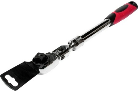 Шарнирная трещотка с поворотной головкой (1/2'', 72 зубца, 345-495 мм) JTC 5030 Шарнирная трещотка с поворотной головкой (1/2'', 72 зубца, 345-495 мм) JTC 5030