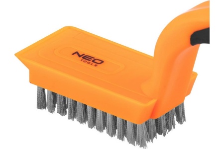 Проволочная щетка NEO Tools нержавеющая проволока, 5х11 рядов 39-051