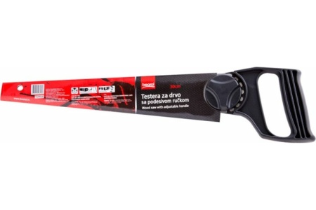 Ножовка по дереву BEOROL 300 мм, регулируемая рукоятка 245289